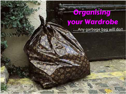 Organising your Wardrobe