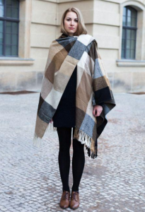 Wear your Poncho in Different Ways