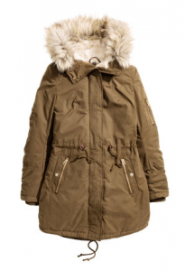 Rectangle Body Shape Winter Coats