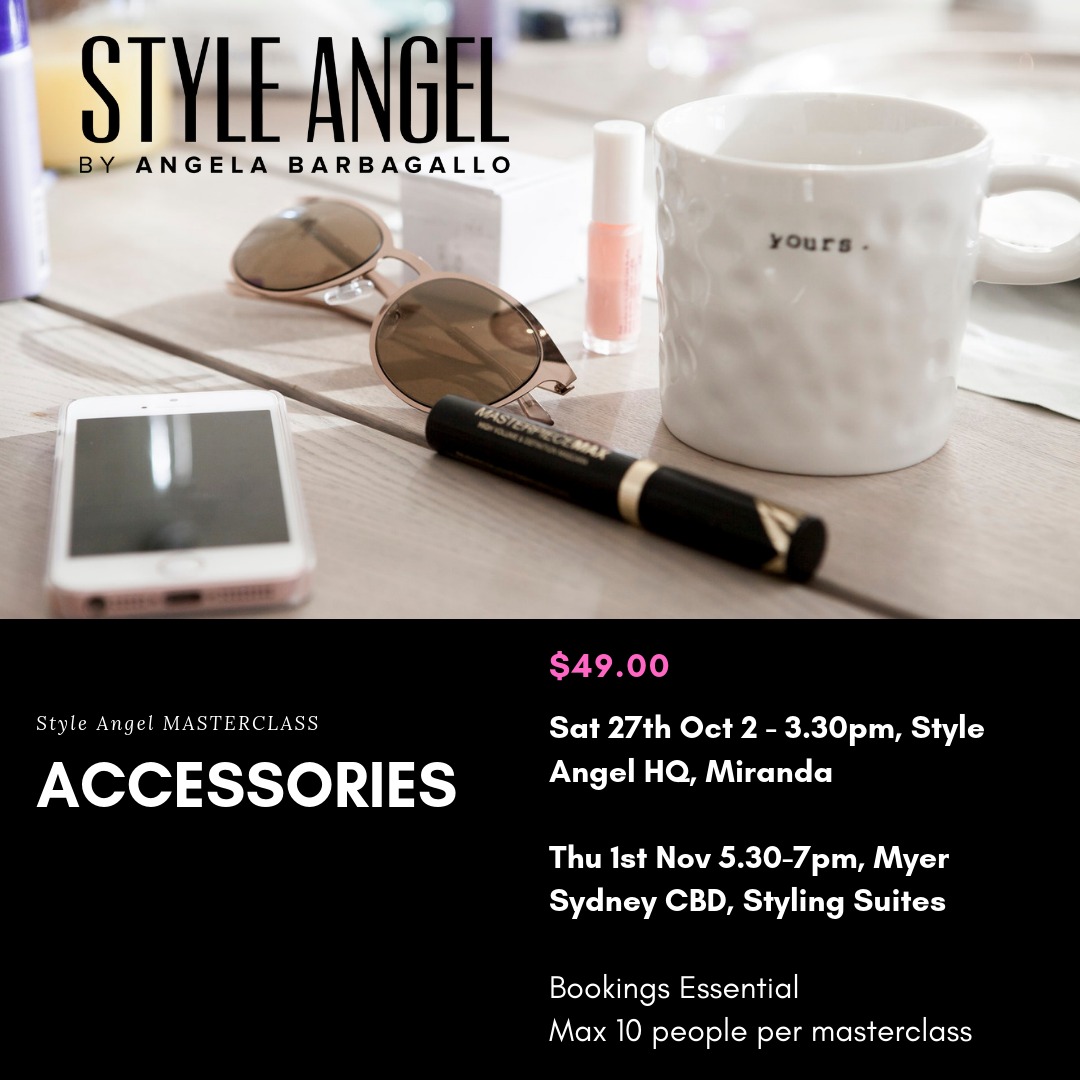 Style Angel Masterclass - Learn all you need to know about accessories ...