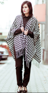 Wear your Poncho in Different Ways