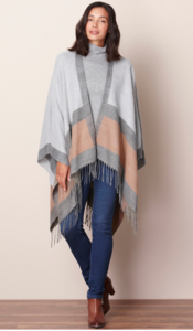 Wear your Poncho in Different Ways