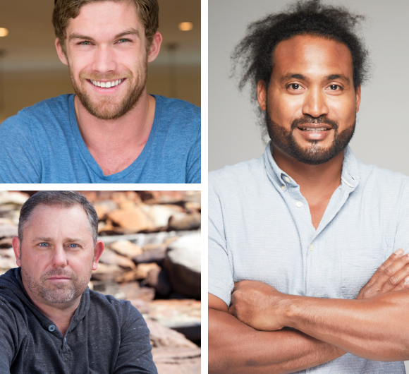 Why Choose an Online Virtual Stylist – Versatile Men’s Fashion Styles Collage of three men with different looks and outfits showcasing personalised online styling for men